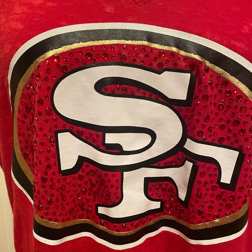 PINK Victoria’s Secret San Francisco 49ers shirt size large